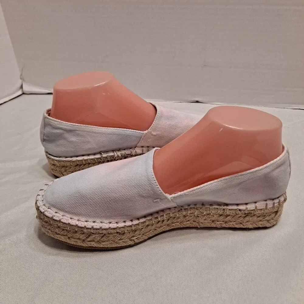Splendid Womens Laney Espadrille Slip On Shoe Size 9 Pastel Tie Dye